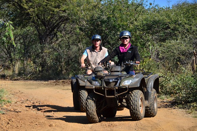 1 Hour Quad Biking Nature Trail at Sun City - Learning the quad bike before the bush trail