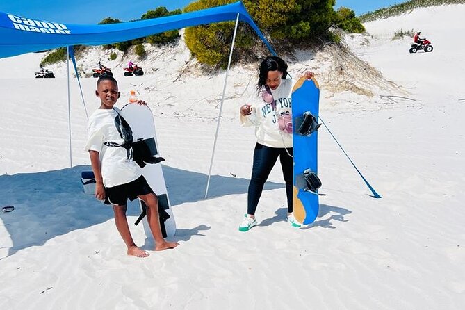 2 hours sandboarding experience in Capetown - Equipment, wax, water, and the small extras