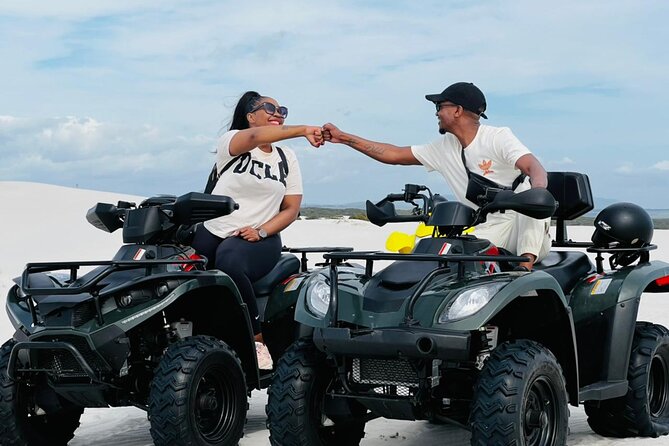 30 minutes Quad Biking, FREE Sandboarding and Content Creation - What happens during the 30-minute quad-bike ride