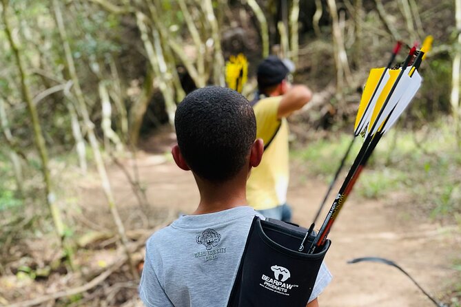 3D ARCHERY EXPERIENCE (1,5 hour guided tour) in Plettenberg Bay - Starting at Old School Farm near Plettenberg Bay