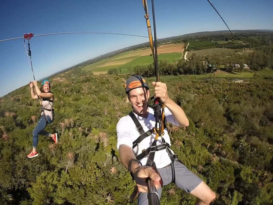 Adrenalin Addo Adventure Park: Zip Line and Giant Swing - The 70-meter tower sets the tone