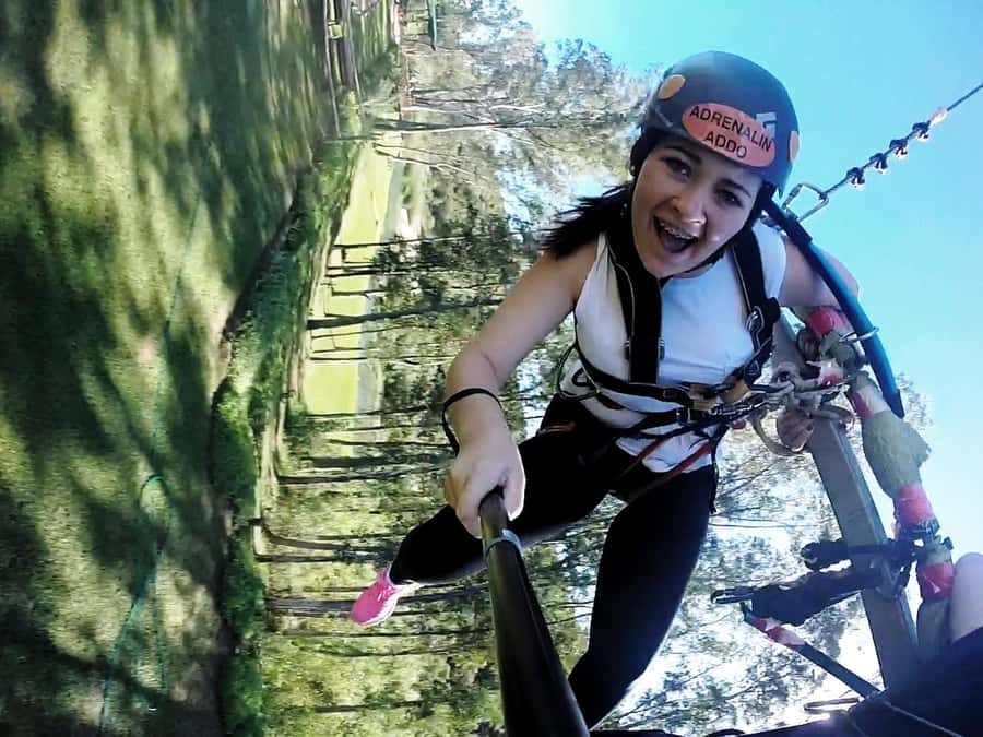 Adrenalin Addo Adventure Park: Zip Line and Giant Swing - The 18-meter giant swing is a different kind of thrill