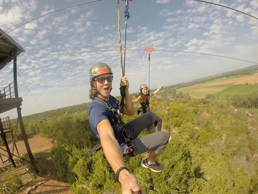 Adrenalin Addo Adventure Park: Zip Line and Giant Swing - Weather can change the whole ride