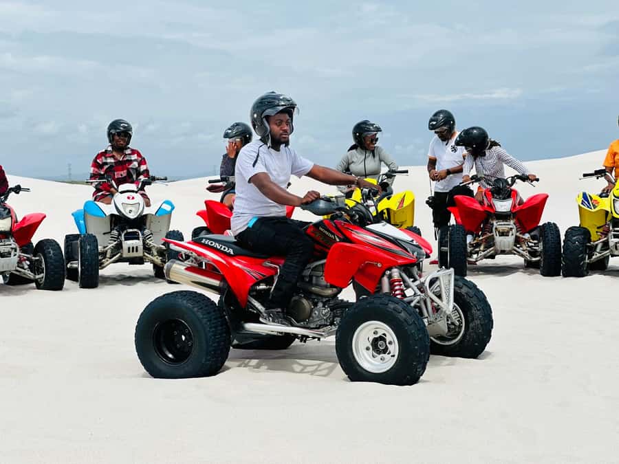 AFFORDABLE Atlantis Dunes Quad Bike tour with PHOTOSHOOT - Riding for about 40 minutes through Atlantis Dunes