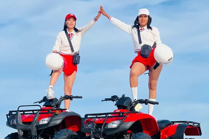 AFFORDABLE Quad Biking Atlantis Dunes+ PHOTOS - Riding the Atlantis Dunes with a guide