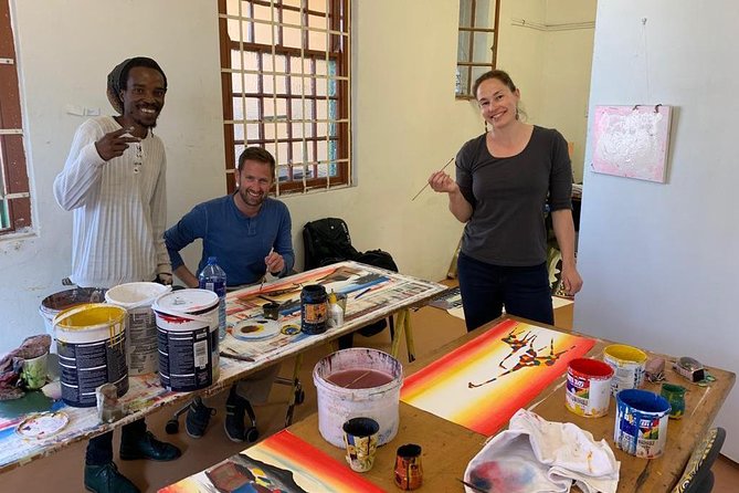 African Art Workshop - Three hours of paint, brushes, and personal guidance