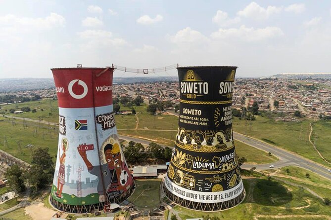 Apartheid Museum and Soweto Tour in Johannesburg - Orlando Towers, Soweto’s unmistakable landmark