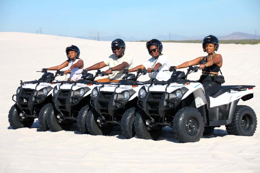 ATLANTIS DUNES-CAPE TOWN: ATV ADVENTURE & PHOTO SESSION - Reaching the white dunes outside Cape Town