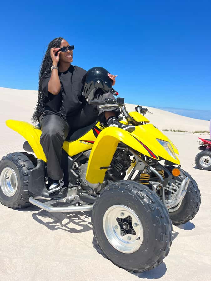 ATV Atlantis dunes: PHOTOSHOOT & VIDEOS - What to wear and bring