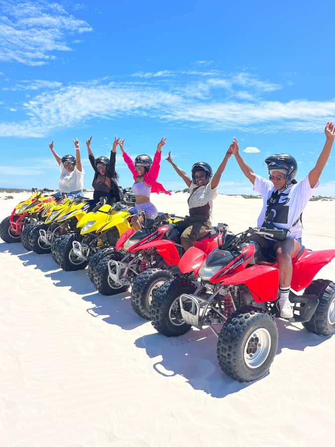 ATV Atlantis dunes: PHOTOSHOOT & VIDEOS - Service quality and guide communication