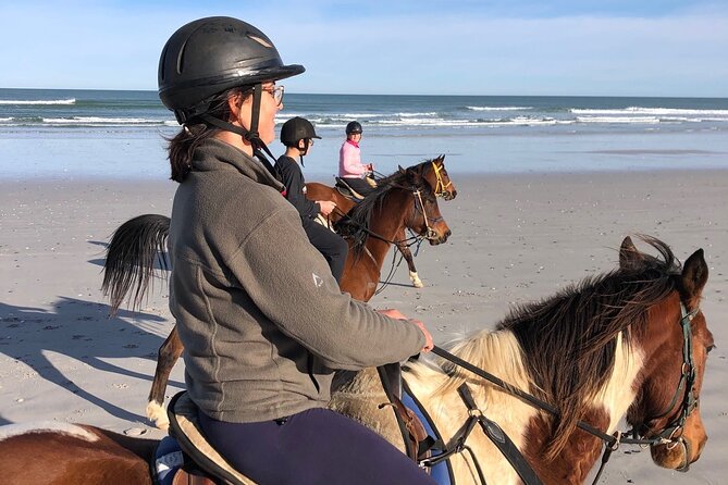Beach Horse Ride in Yzerfontein, Western Cape - Low tide controls your start time