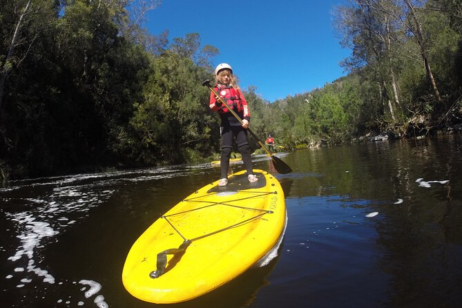 Blackwater Tubing Green Route Forest Adventure - Stand-up paddleboarding in a remote river setting