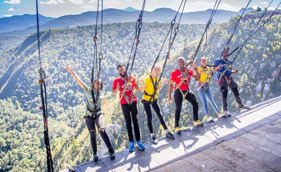 Bloukrans Bridge: Zipline, Hangout, and SkyWalk Adventure - The Hang Out Zone above the gorge