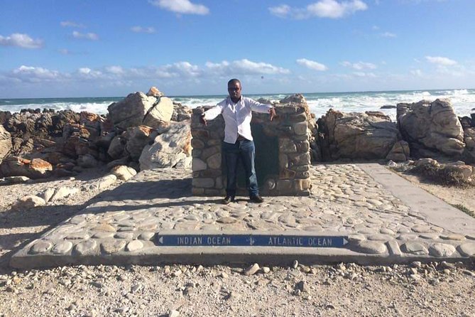 Cape Agulhas,, Where the 2 oceans meet - Somerset West Cheetah Outreach as an optional stop