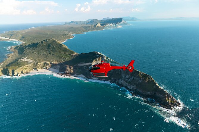 Cape of Good Hope Helicopter Private Tour with Stellenbosch Wine Tasting & Lunch - Taking off from the V&A Waterfront