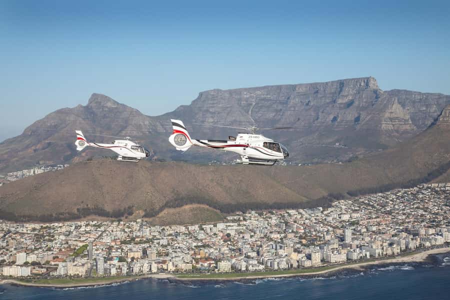 Cape Town: 12-Minute City Scenic Helicopter Tour - The Twelve Apostles and Table Mountain