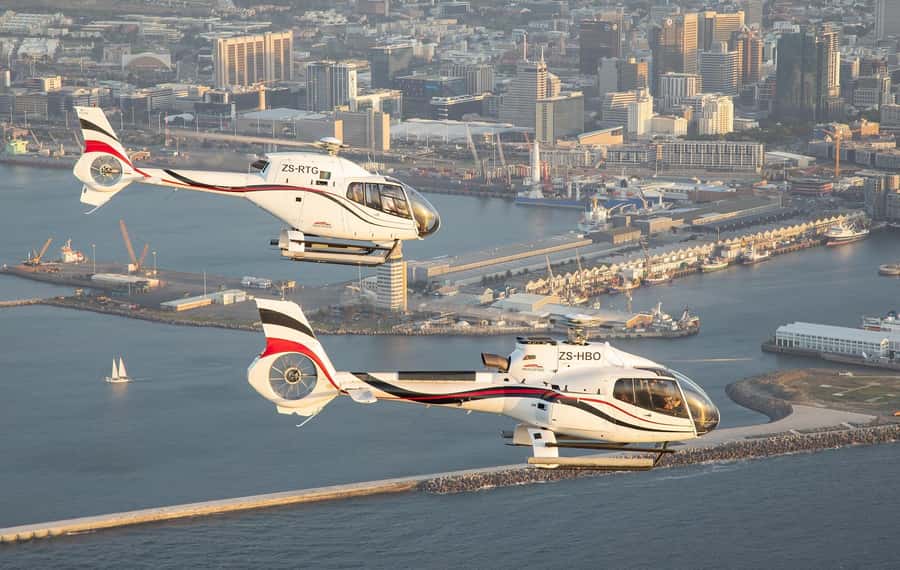 Cape Town: 2 Oceans Helicopter Flight with Boat Tour Ticket - Starting at the V&A Waterfront helipad