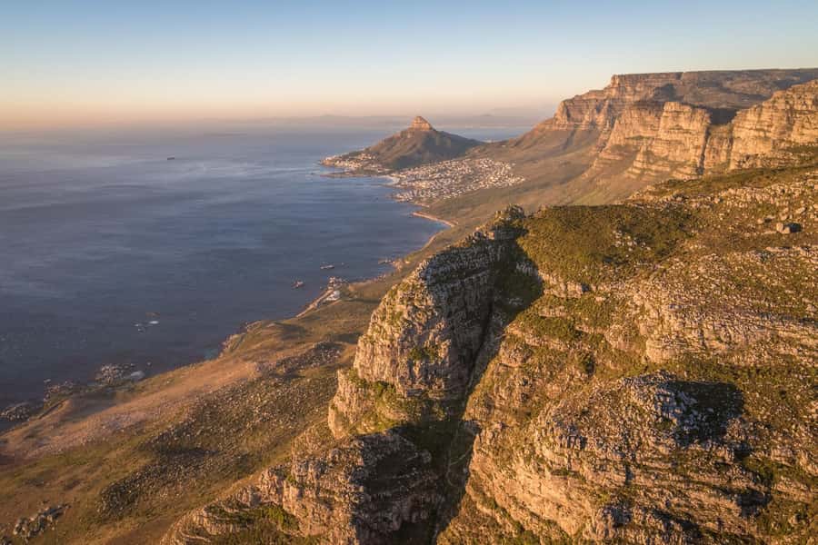 Cape Town: 20-Minute Helicopter Flight and Free Harbour Tour - The Twelve Apostles from above