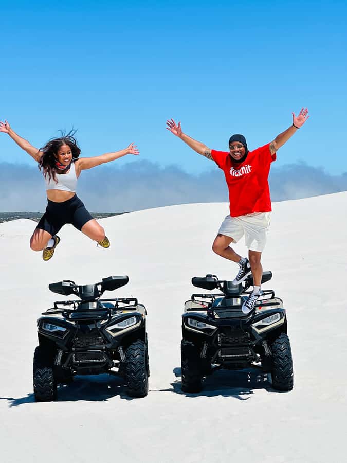 Cape Town: Atlantis Dunes Exclusive Private Quad Bike Tour - The one-hour quad bike route