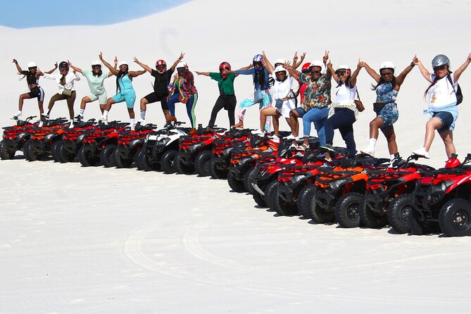 Cape Town: Atlantis Dunes Private Quad Bike Tour WILDX ADVENTURES - Reaching the white sands north of Cape Town