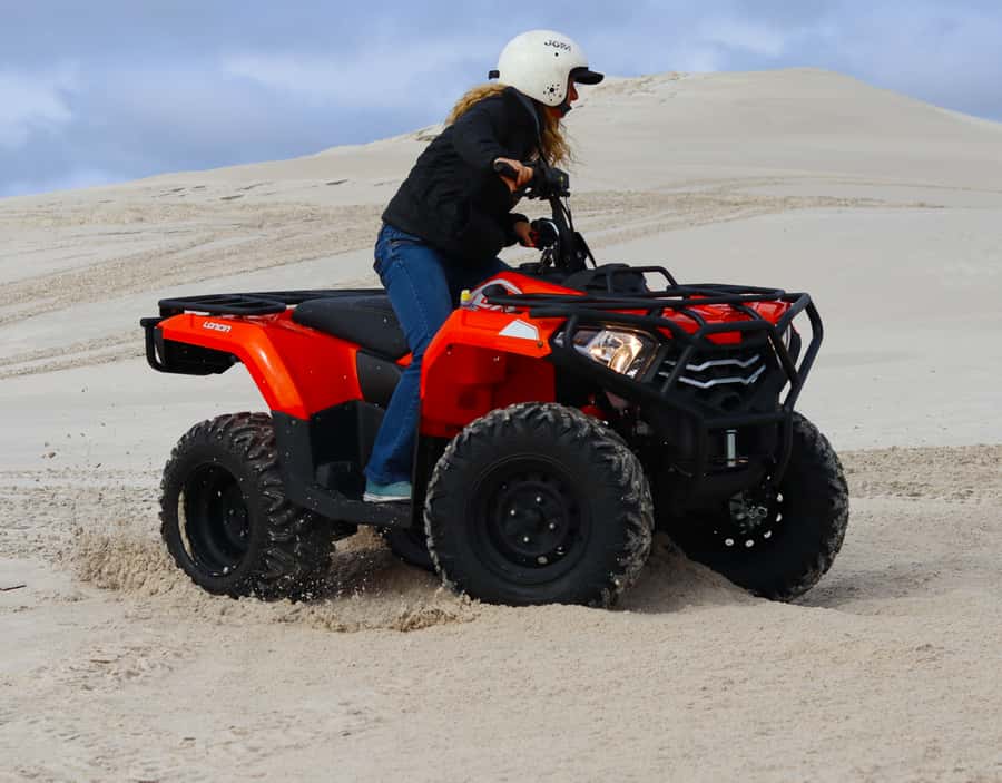 Cape Town: Atlantis Dunes Quad Biking & Glam Sandboarding - The Jeep Transfer Is a Major Advantage