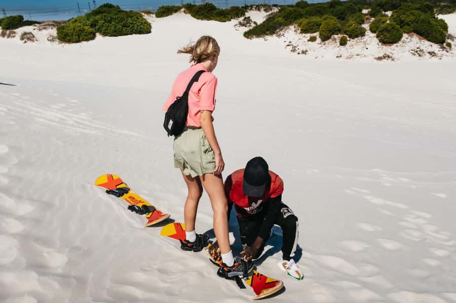 Cape Town: Atlantis White Sand Dunes Sandboarding Adventure - Instruction, safety, and the guide