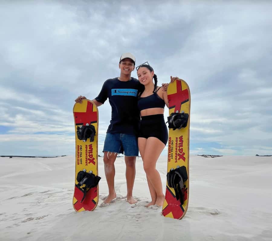 Cape Town: Atlantis White Sand Dunes Sandboarding Adventure - Getting the timing right at the gate