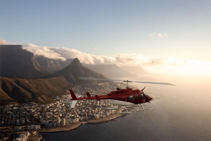 Cape Town City Center Helicopter Flight - 12Min - Taking off from the V&A Waterfront