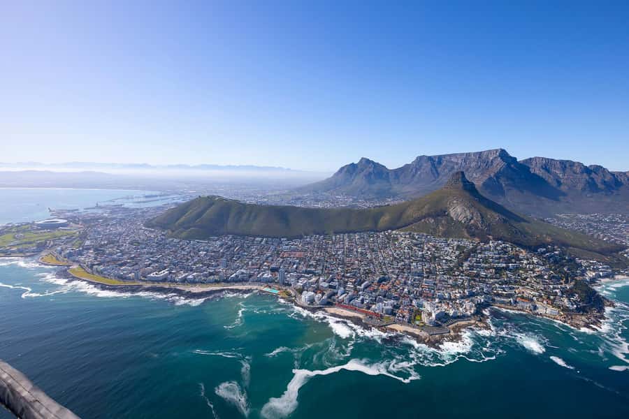 Cape Town City Center Helicopter Flight - 12Min - Twelve minutes above the Atlantic shore