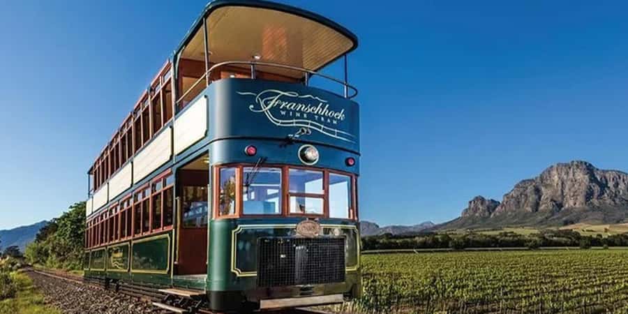 Cape Town: Franschhoek Wine Tram Hop-On Hop-Off Tour - Leaving Cape Town in a small group