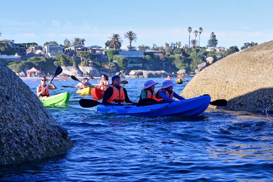 Cape Town: Guided Kayak Tour of Clifton Beaches & The Coast - Paddling from Clifton 4th to Clifton 1st