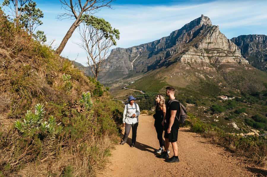 Cape Town: Guided Lion's Head Hike at Sunrise or Sunset - Chains, ladders, and the final scramble