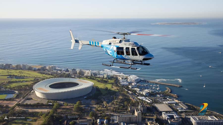 Cape Town: Hopper Helicopter Flight - The safety briefing and weight check