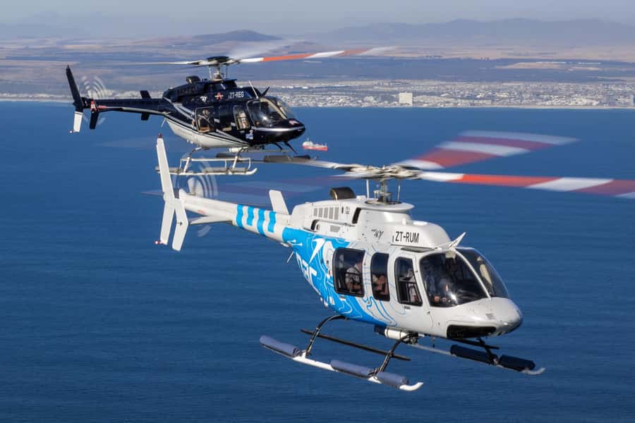 Cape Town: Hopper Helicopter Flight - Green Point Stadium and the city bowl