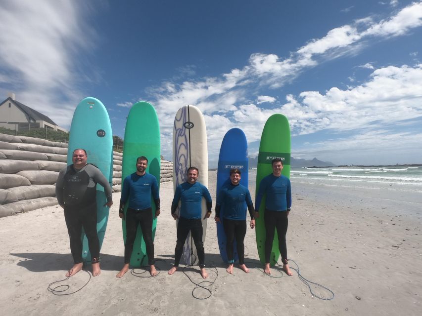 Cape Town:Learn to surf with the best view of Table Mountain - The pop-up technique that shapes the session