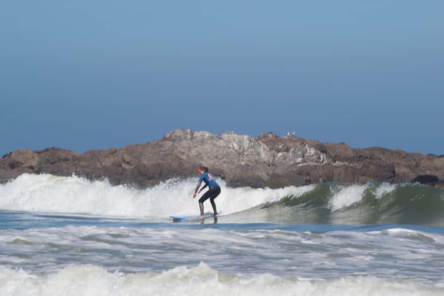 Cape Town:Learn to surf with the best view of Table Mountain - Learning to read waves at Big Bay