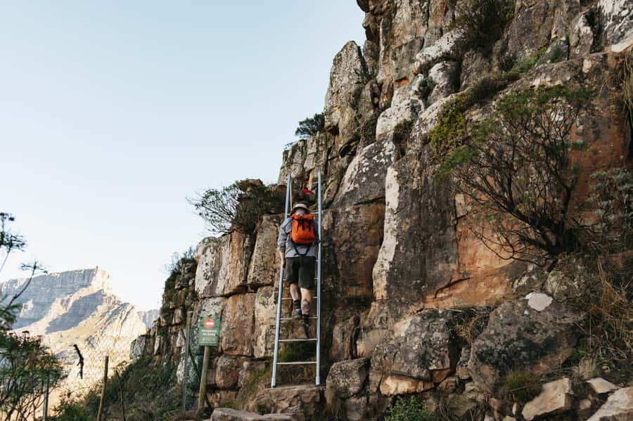Cape Town: Lion's Head Guided Hike at Sunset - The best photo stop looks toward Table Mountain