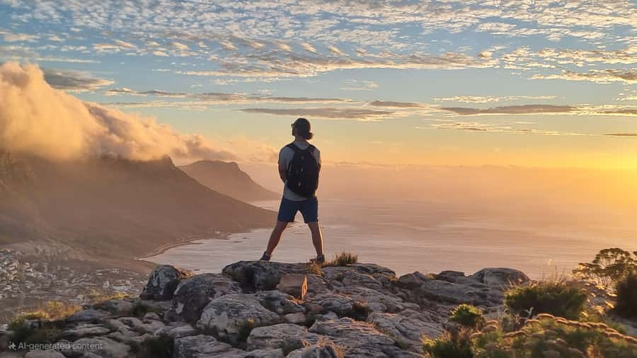 Cape Town: Lion's Head Sunrise or Sunset Guided Hike - The uphill route, with views at every turn