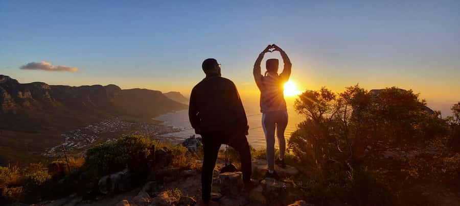 Cape Town: Lion's Head Sunrise with coffee or Sunset Hike - The silver-leaf grove and first Atlantic views
