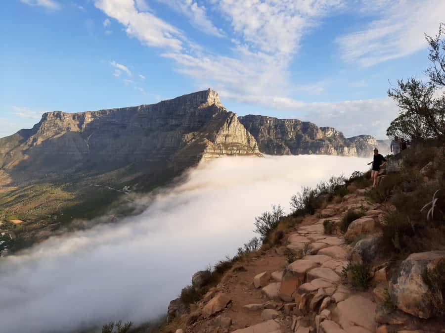 Cape Town: Lion's Head Sunrise with coffee or Sunset Hike - Paragliding launch pads and views over Camps Bay