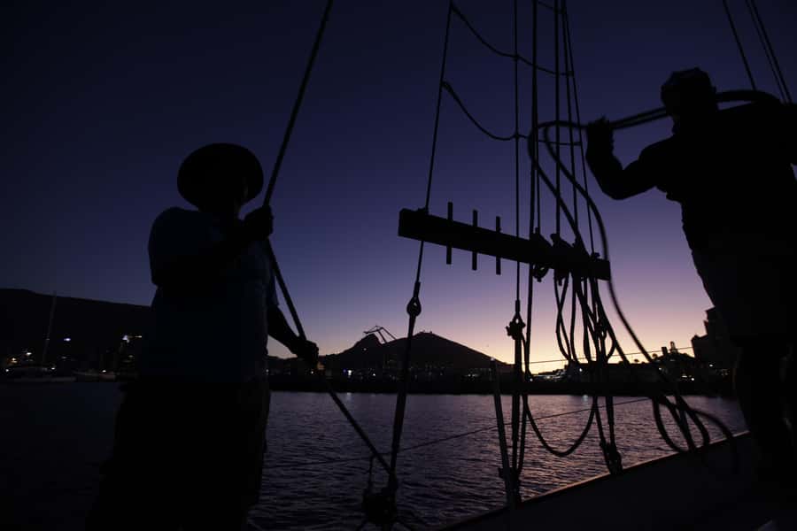 Cape Town: New Year's Eve Fireworks Cruise - Leaving the V&A Waterfront for Granger Bay