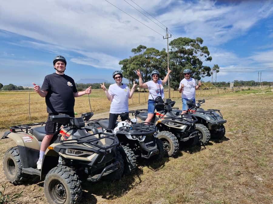 CAPE TOWN: OSTRICH RANCH QUAD BIKE RIDE & OSTRICH TOUR - Guide quality can shape the whole visit