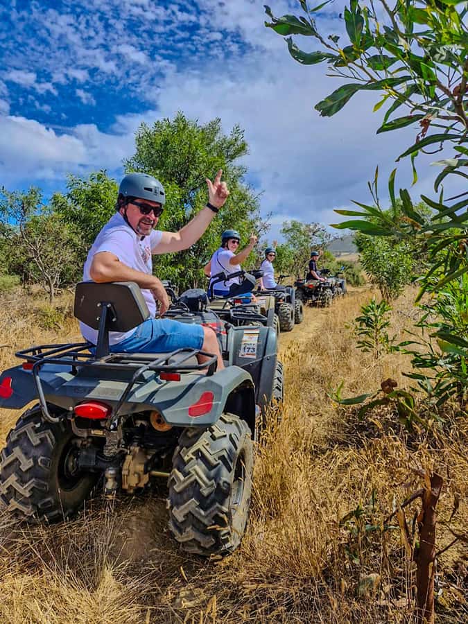 CAPE TOWN: OSTRICH RANCH QUAD BIKE RIDE & OSTRICH TOUR - Food, transport, and the wider ranch visit