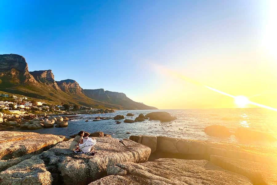 Cape Town: Penguins & Cape of Good Hope Day Tour with Pickup - Diaz Beach and the Cape of Good Hope sign