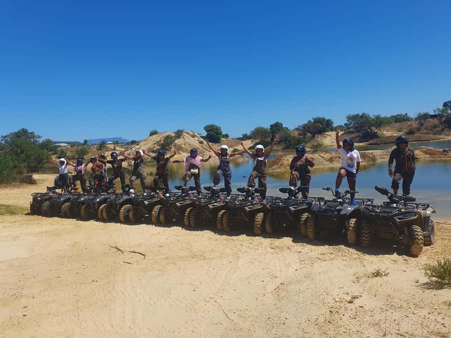 CAPE TOWN: QUAD BIKE FUN RIDE IN MELKBOS WITH WILD X - Bringing children along