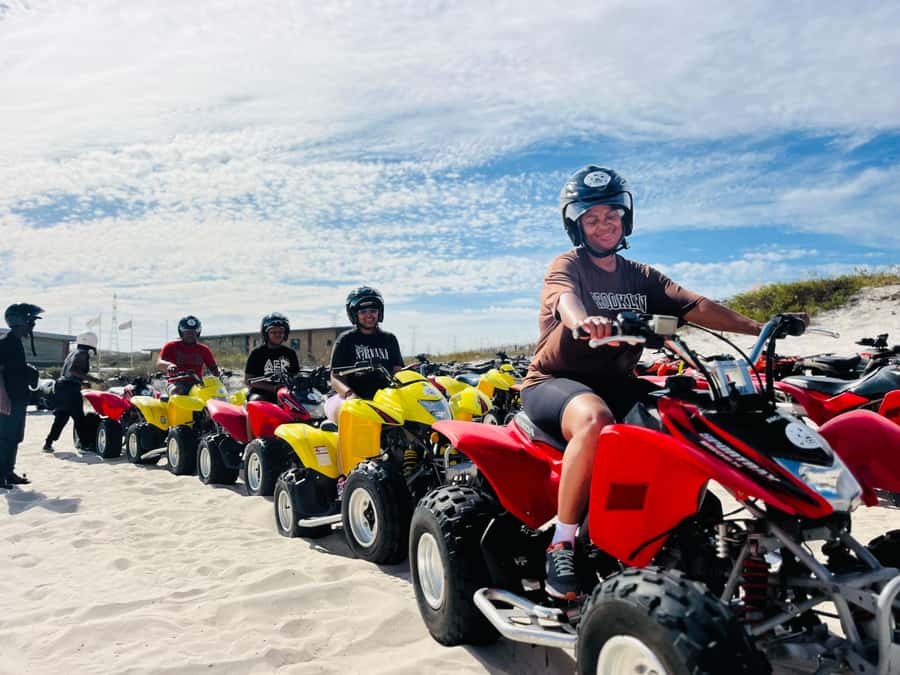Cape Town: Sand Dunes ATV Quad Bike Tour - The safety briefing and first turn of the wheels