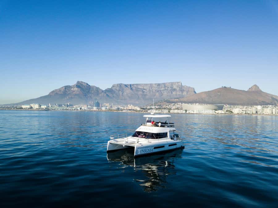 Cape Town: Scenic 1-Hour Coastal Catamaran Cruise - Along the Atlantic coast toward Green Point Lighthouse