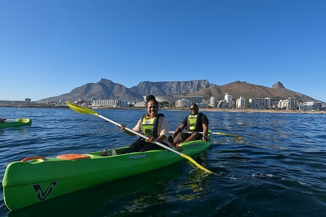 Cape Town Sea Kayaking Adventure launching from V&A Waterfront - Paddling beneath Table Mountain, Lion’s Head, and Signal Hill