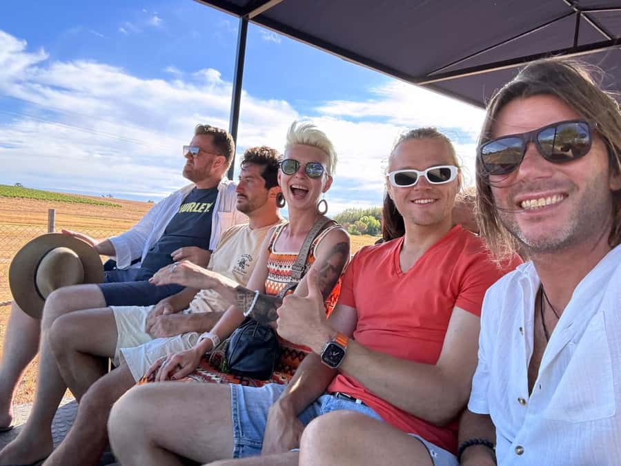 Cape Town: Stellenbosch Hop-On Hop-Off Tractor Transfer - A sample day with three tasting stops