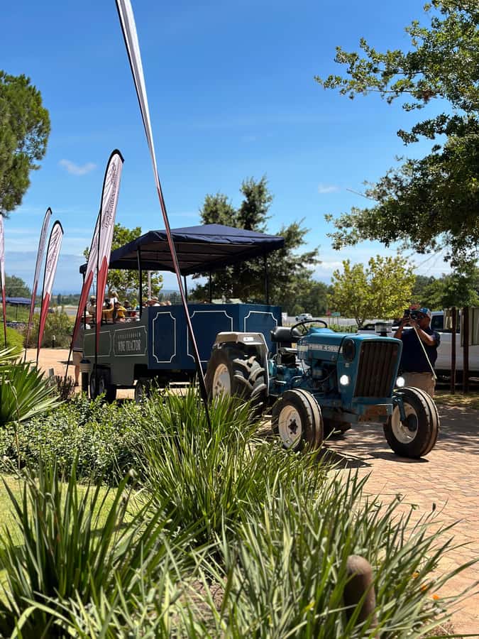 Cape Town: Stellenbosch Hop-On Hop-Off Tractor Transfer - Starting at Eikendal on the R44